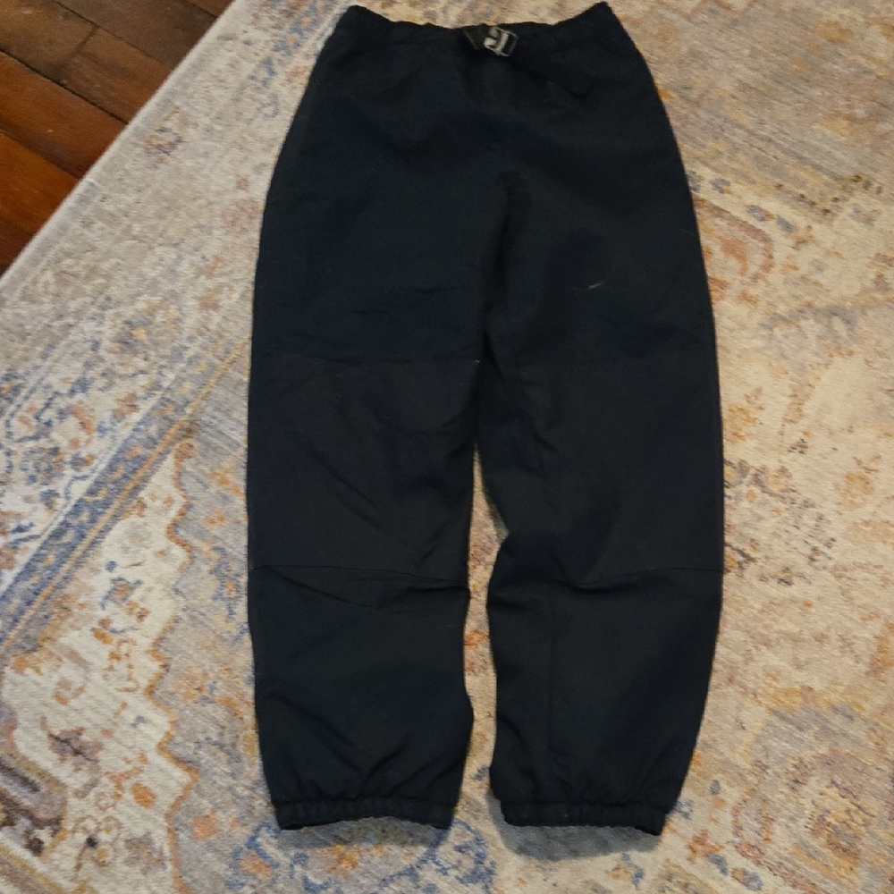 Lands' End Kids Black Snow Pants